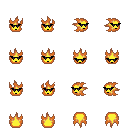 Example of a sprite sheet